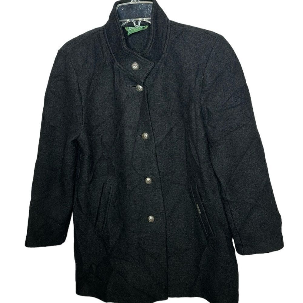 Geiger 100% New Wool Pea Coat. Size 8.